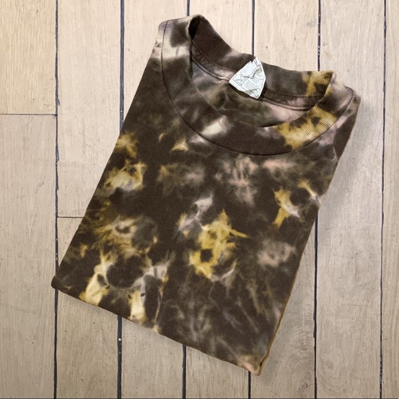 ⭐️ Keiki Reverse Dye T-Shirt in Makue (brown) 🤎 -NEW - Picture 3 of 4